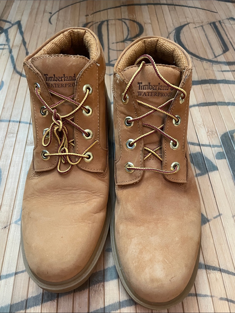 Timberland Wheat Brown Waterproof Men's Leather Work Boots